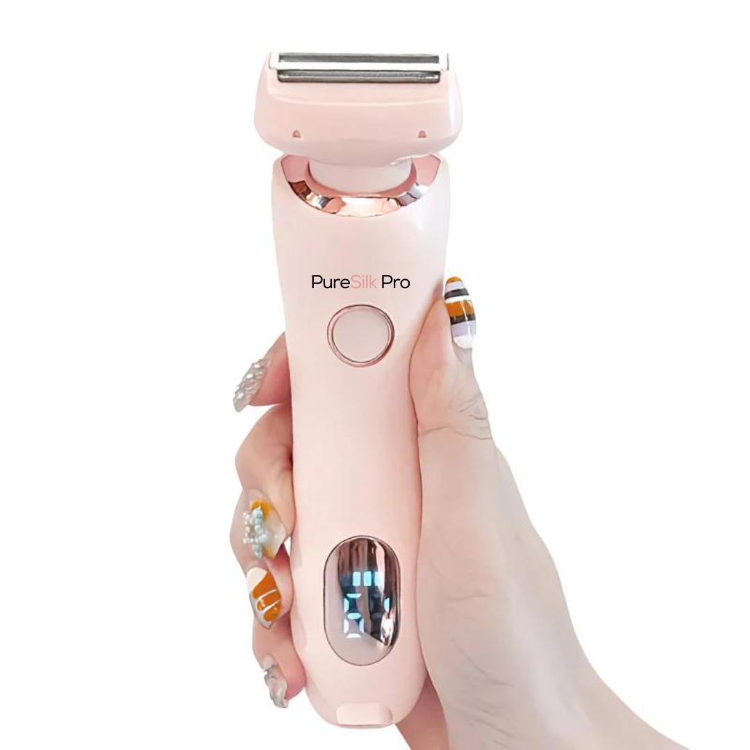 PureSilk™ PRO 2025 - Wasserdichter Rasierer für seidig glatte Haut