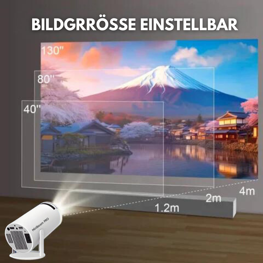 MiniBeam PRO™ - Dein Heimkino