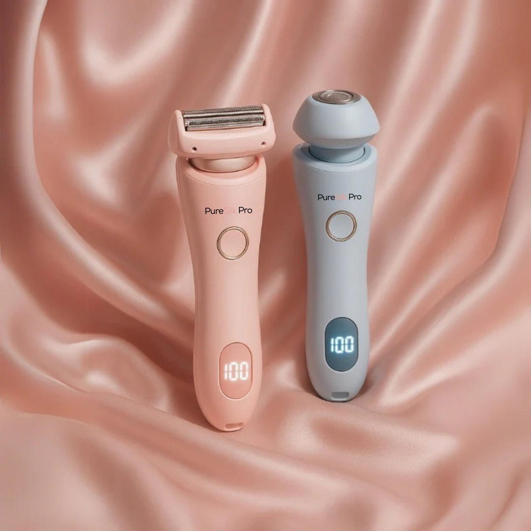 PureSilk™ PRO 2025 - Wasserdichter Rasierer für seidig glatte Haut
