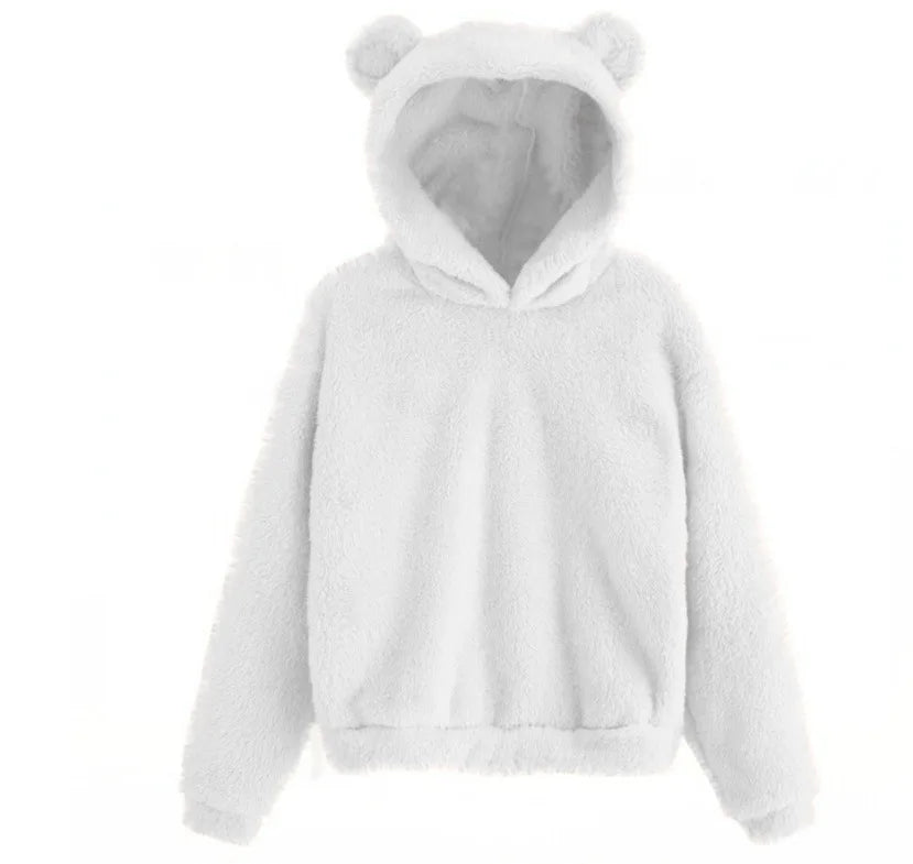 Flauschiger Plüsch TED-HOODIE