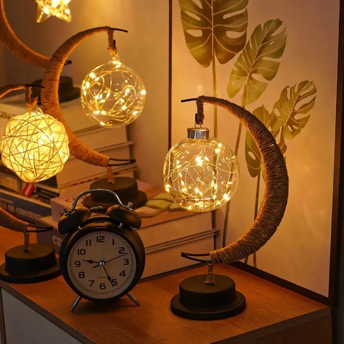 Halbmond Lampe