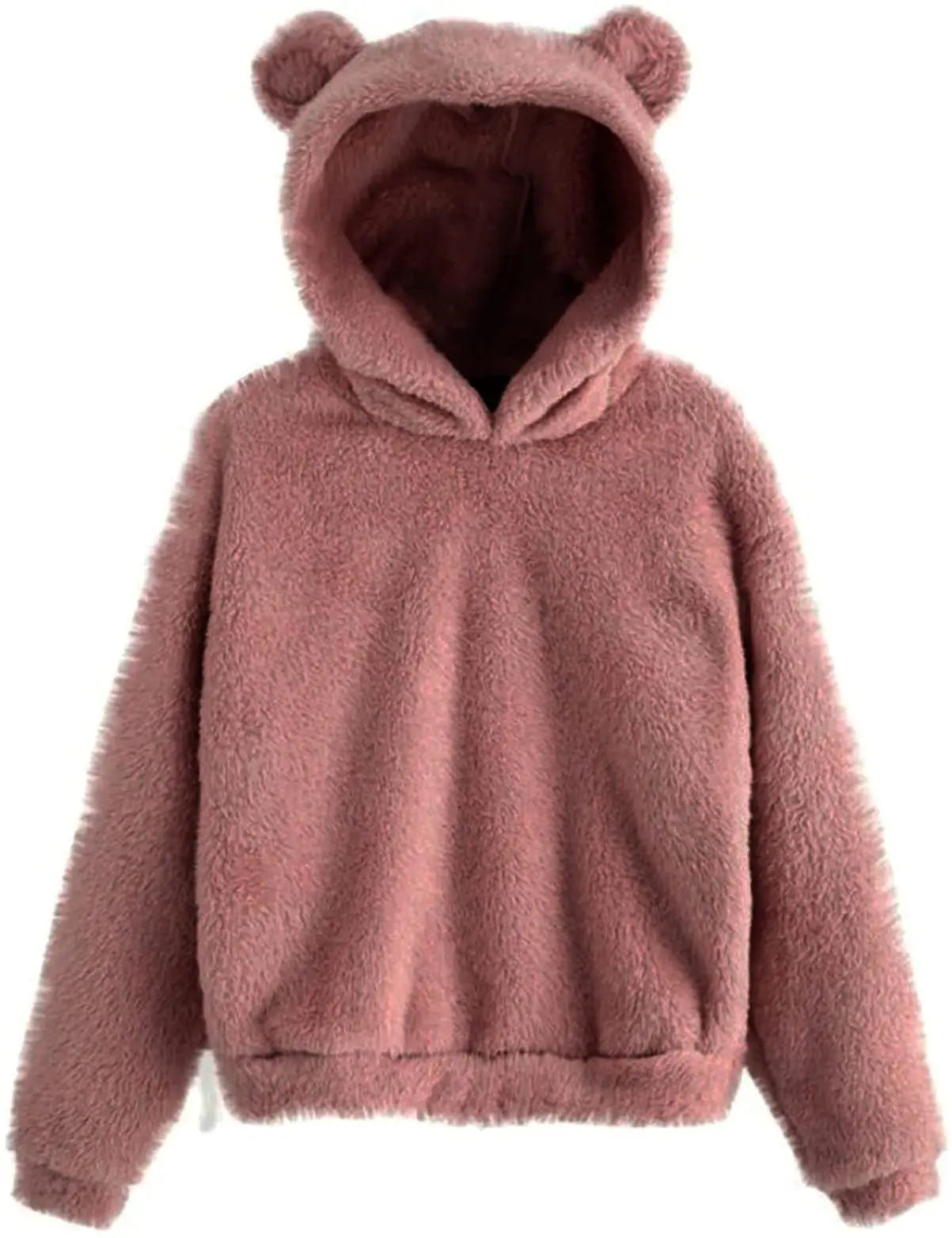 Flauschiger Plüsch TED-HOODIE