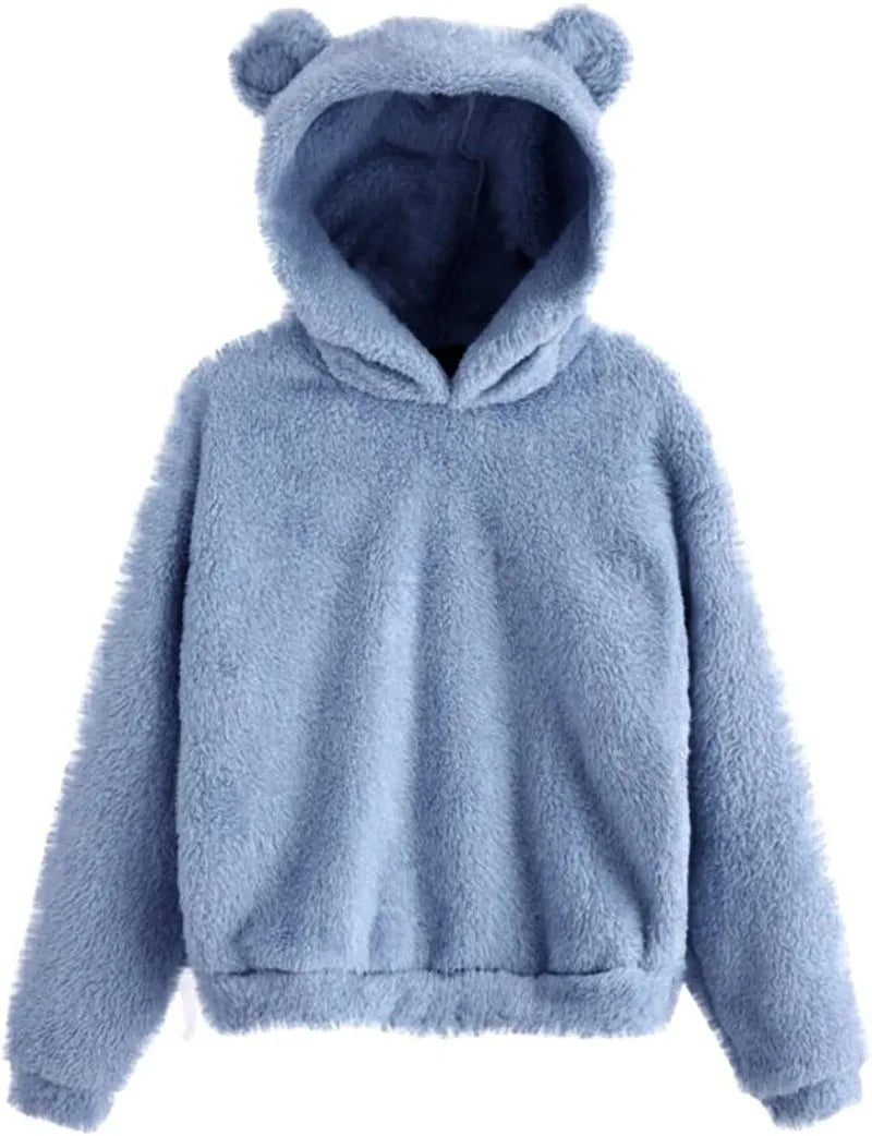 Flauschiger Plüsch TED-HOODIE