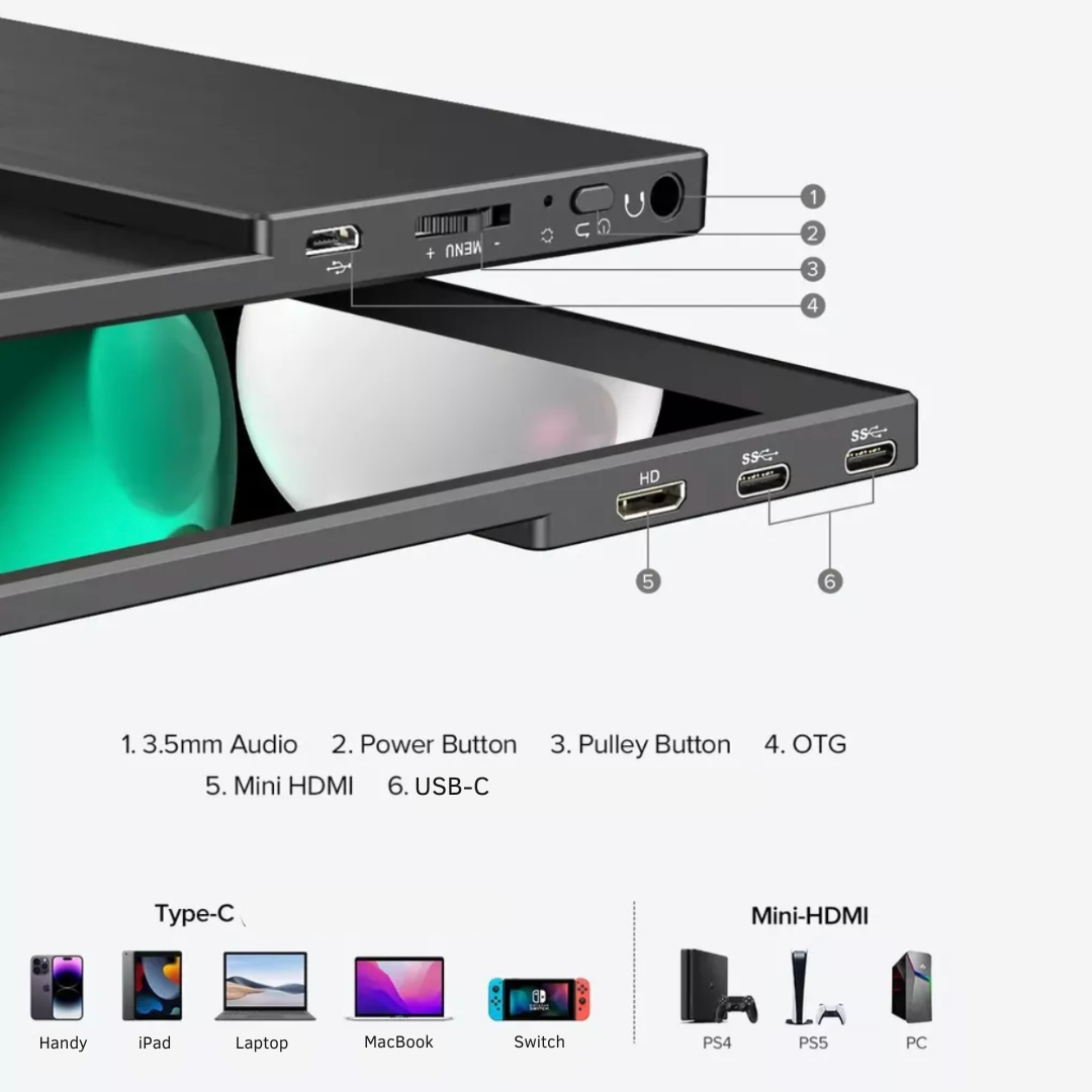 ProView Flex™ 16 Zoll - Tragbarer Monitor