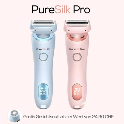 PureSilk™ PRO 2025 - Wasserdichter Rasierer für seidig glatte Haut