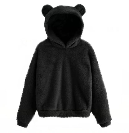 Flauschiger Plüsch TED-HOODIE