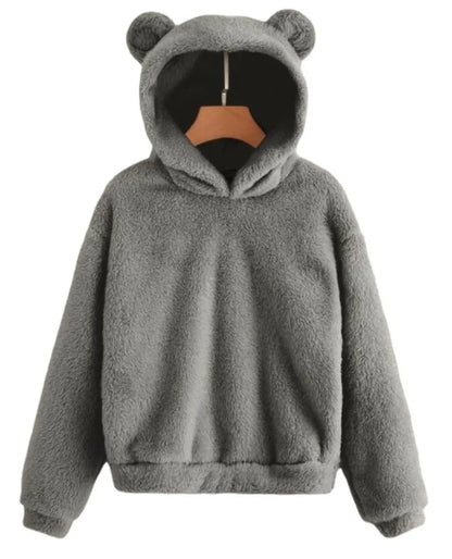 Flauschiger Plüsch TED-HOODIE