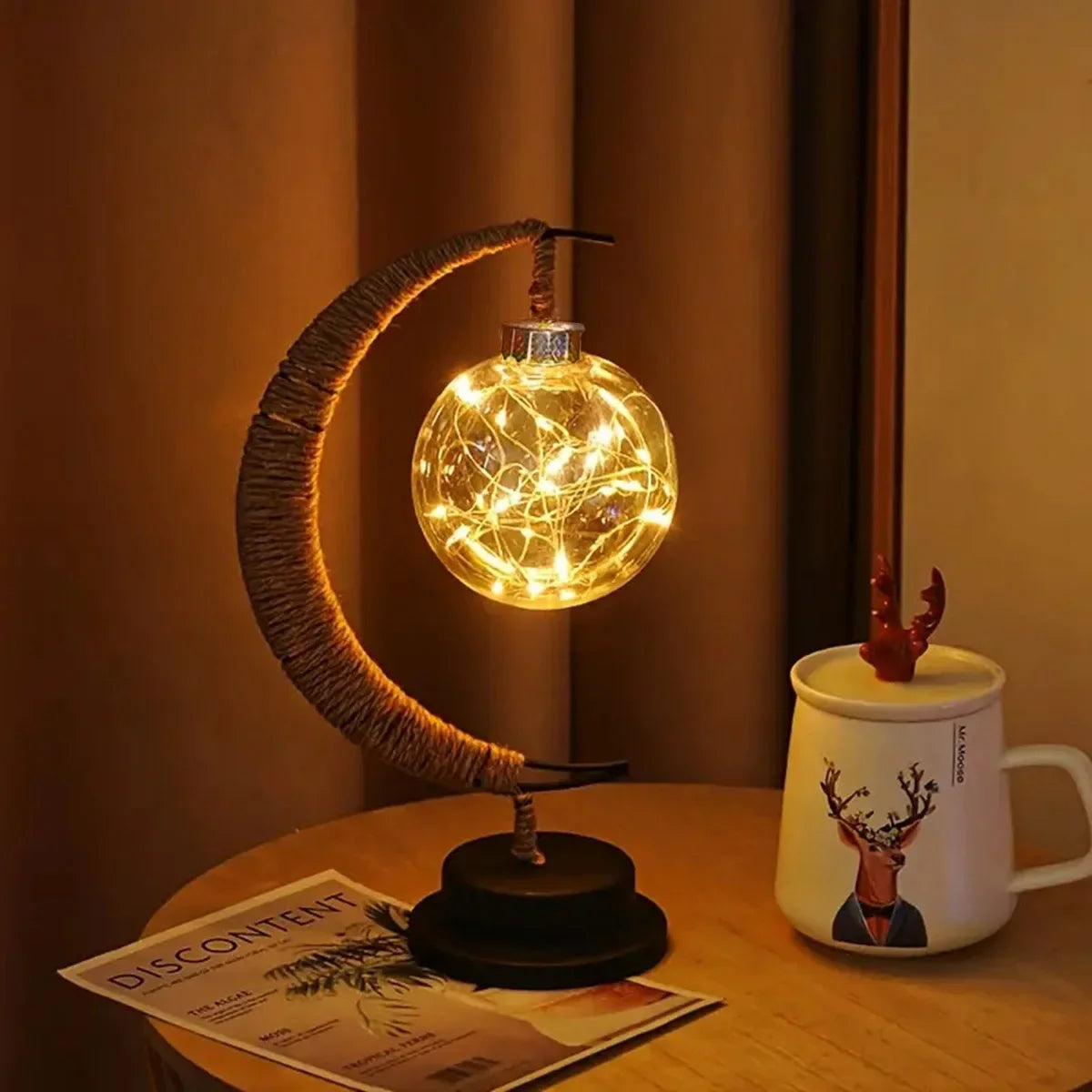Halbmond Lampe