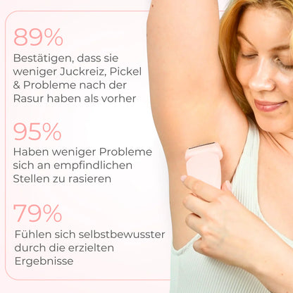 PureSilk™ PRO 2025 - Wasserdichter Rasierer für seidig glatte Haut