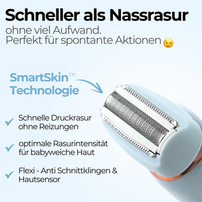 PureSilk™ PRO 2025 - Wasserdichter Rasierer für seidig glatte Haut